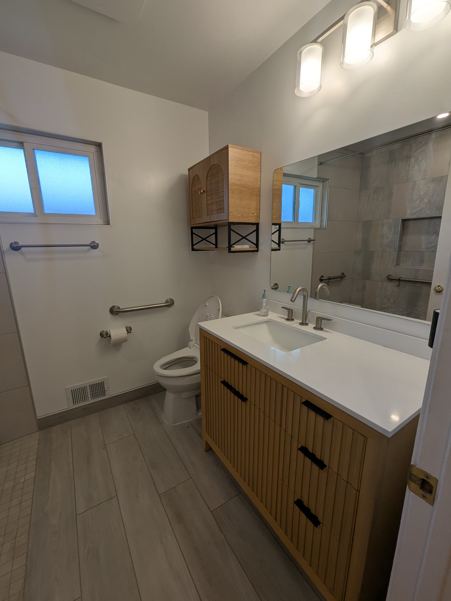 Updated bathroom